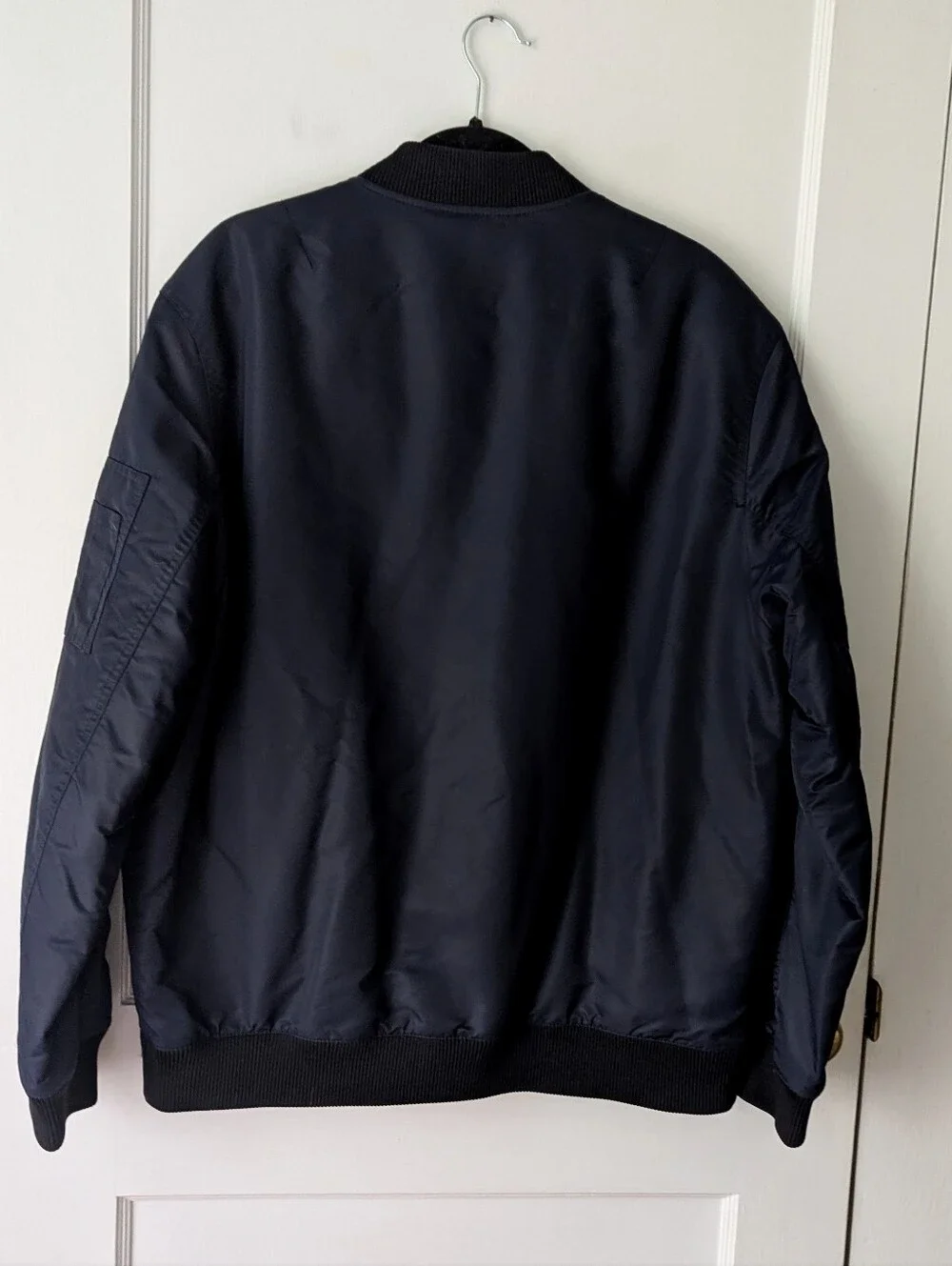 Hugo Boss Men's Baxen Bomber Jacket In Dark Blue Size XL NEW